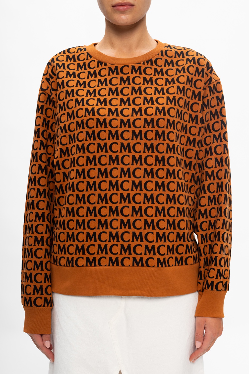 MCM Sweatshirt with logo | Women's Clothing | Vitkac